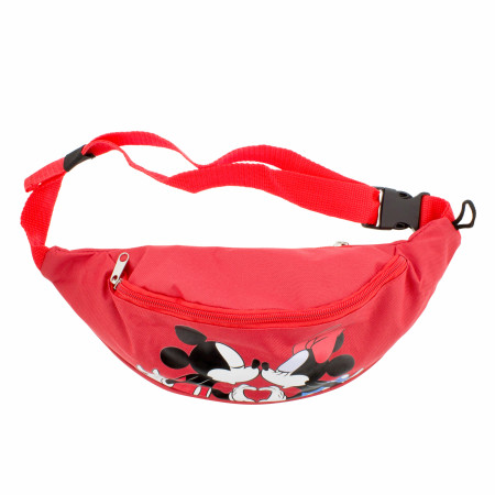 Mickey and Minnie Mouse Hearts and Kisses Fanny Pack